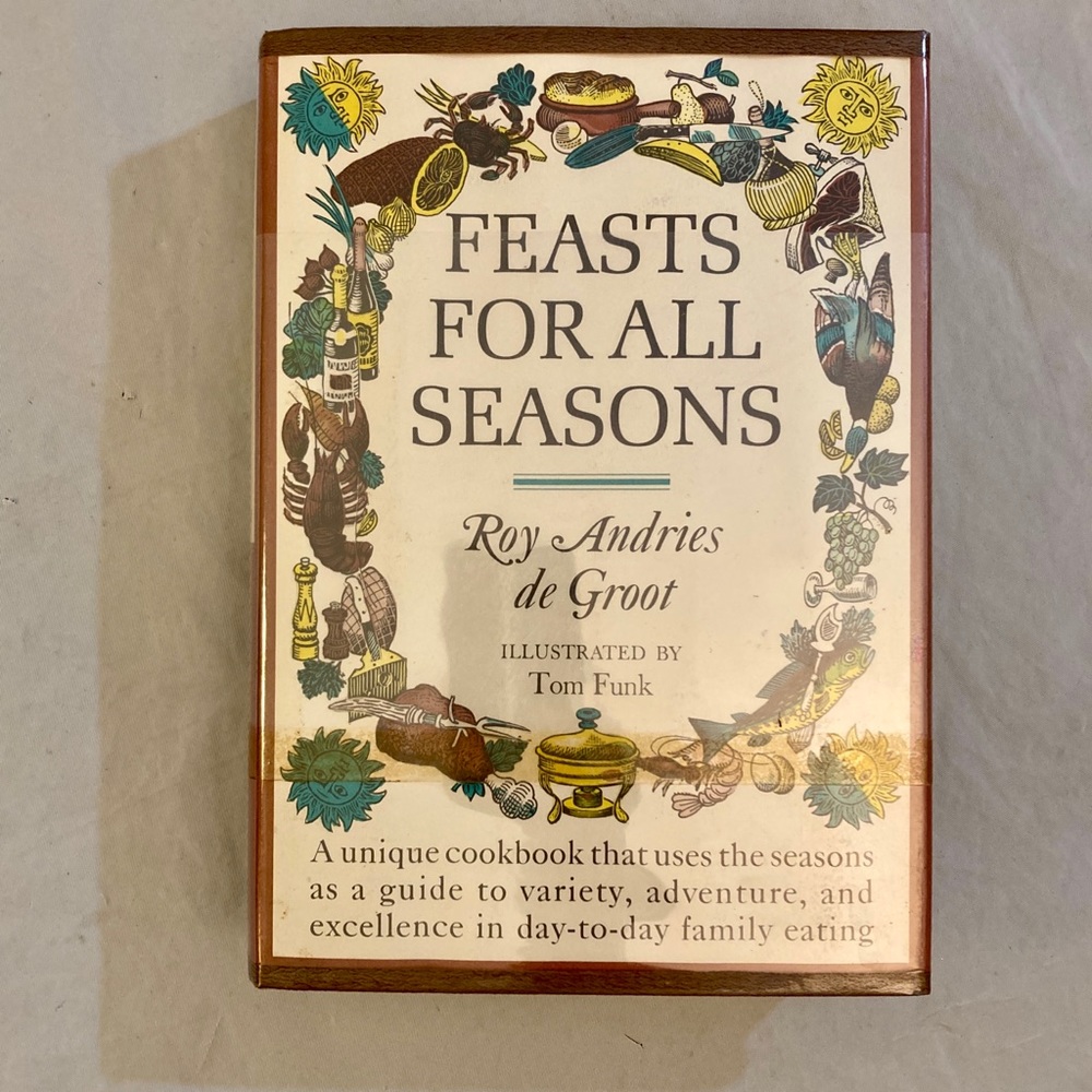 Cookbook Vintage 1960s Feasts For All Seasons MCM Book